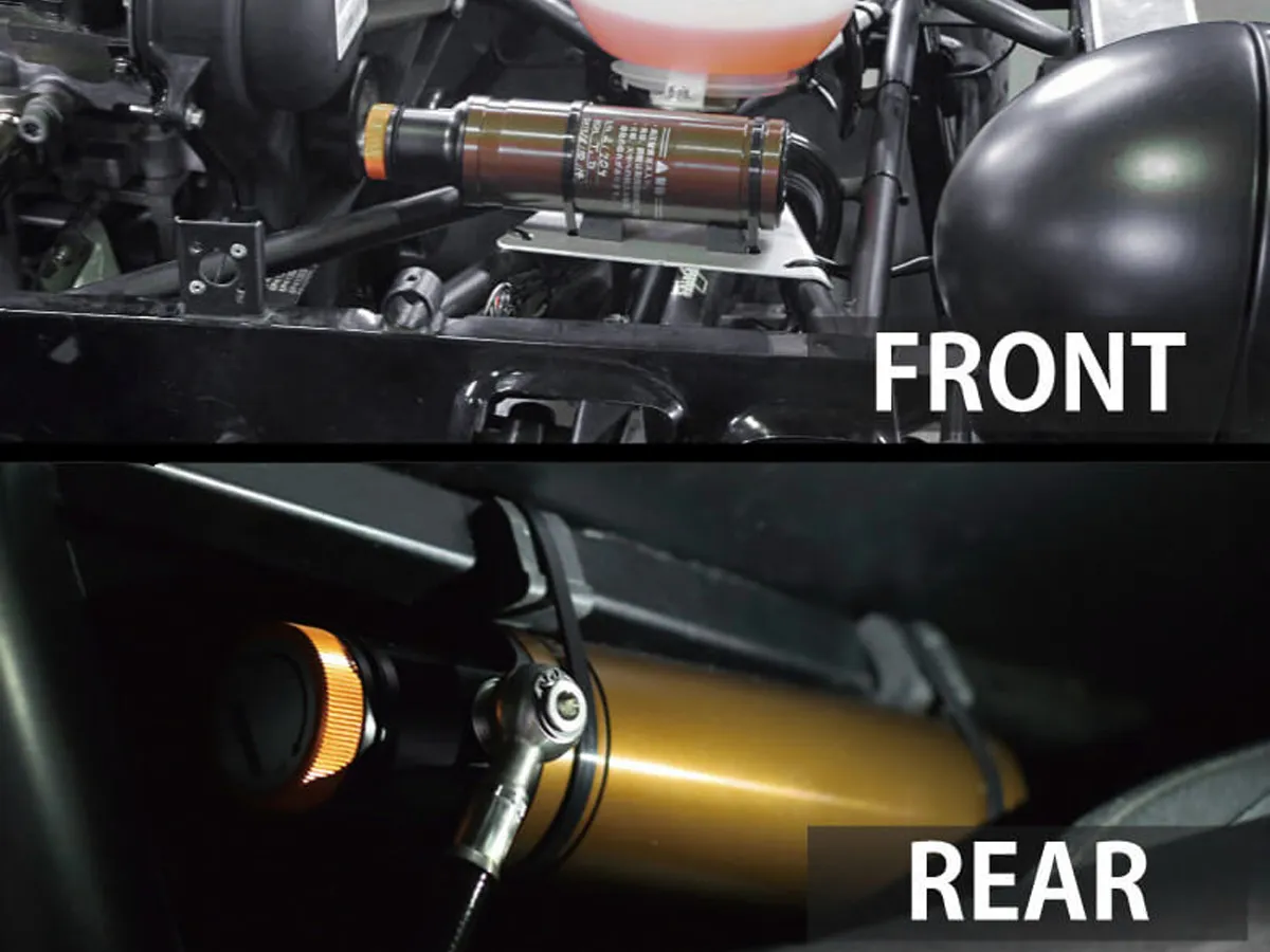 アラゴスタ：SEVENへの取り付け例②