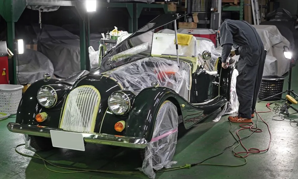 ボディポリッシュ施工作業①