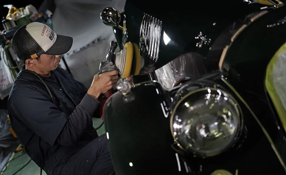 ボディポリッシュ施工作業③