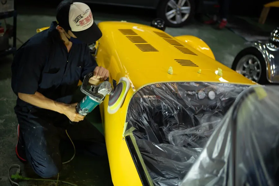 ボディコーティング：CATERHAM