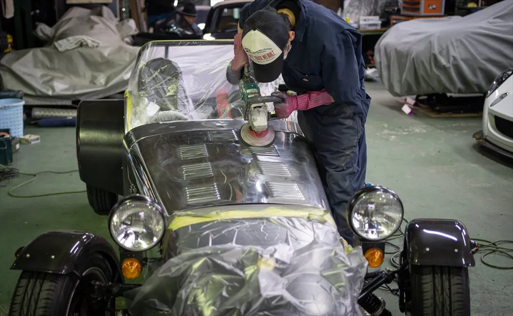 ポリッシュ作業①