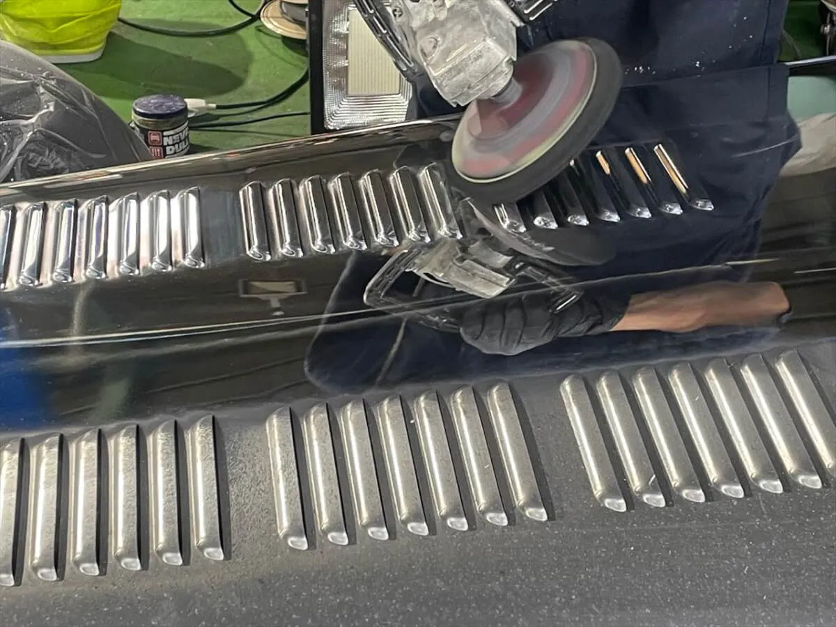 ポリッシュ作業③