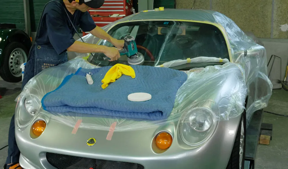 フロントガラス・リフレッシュ作業