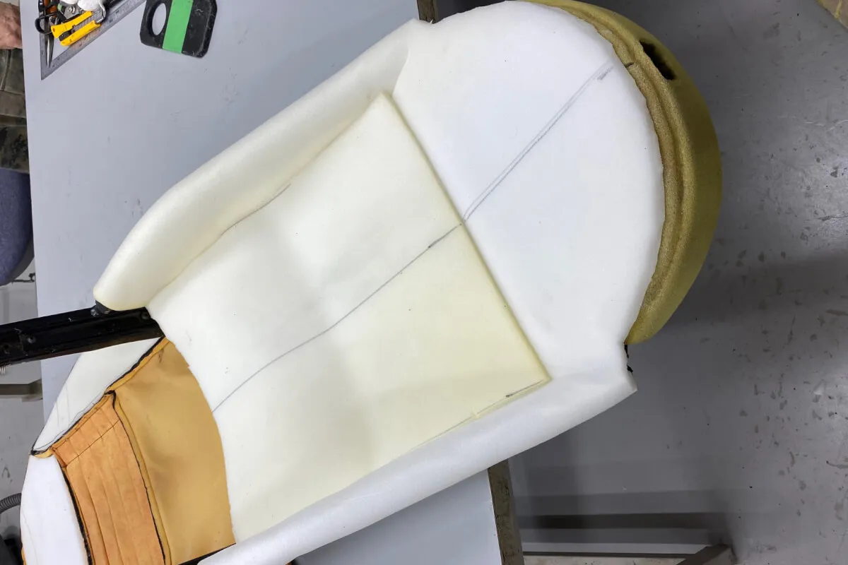 シートリフレッシュ作業②