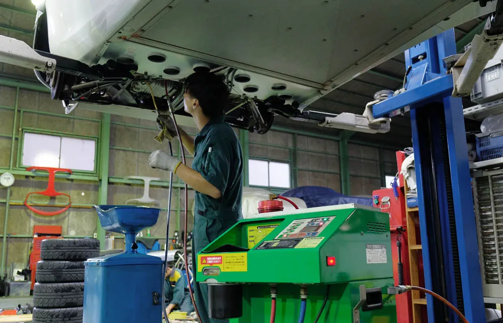 スラッジナイザー施工作業②