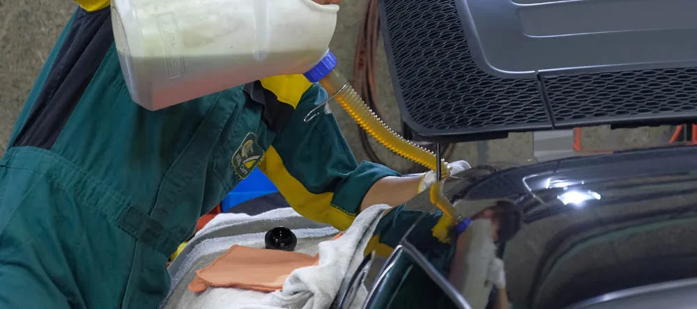 スラッジナイザー施工作業③