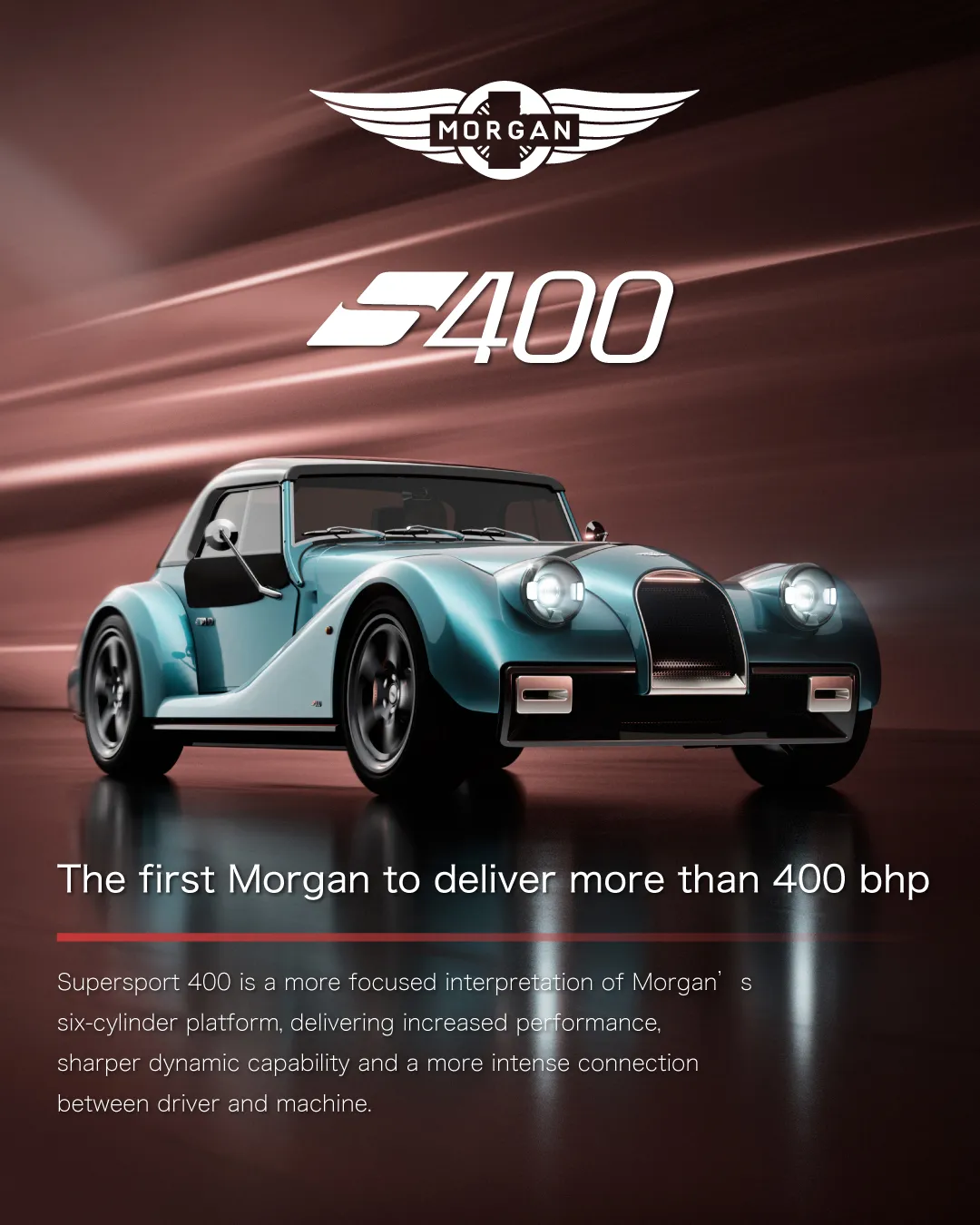 MORGAN SUPERSPORT 400 販売開始！